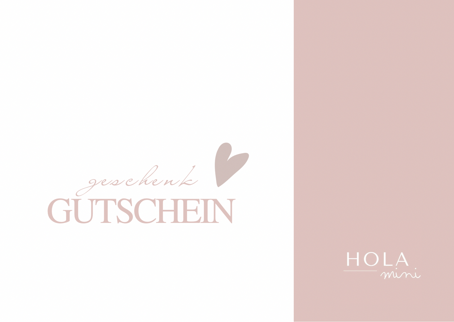 Geschenkgutschein