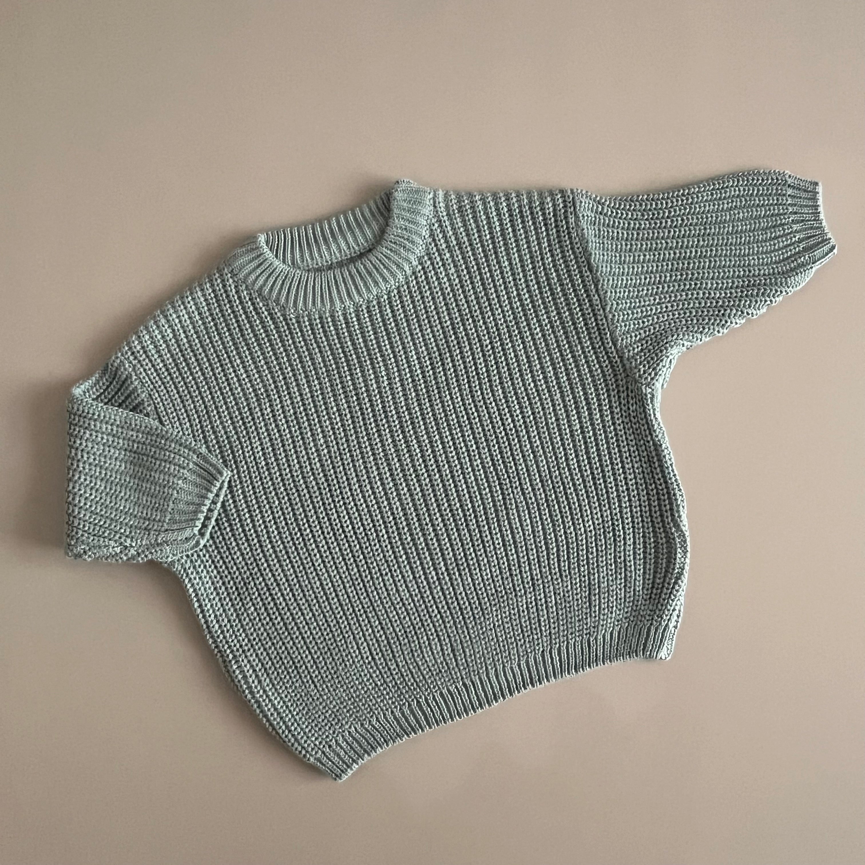 Strickpullover | Türkis