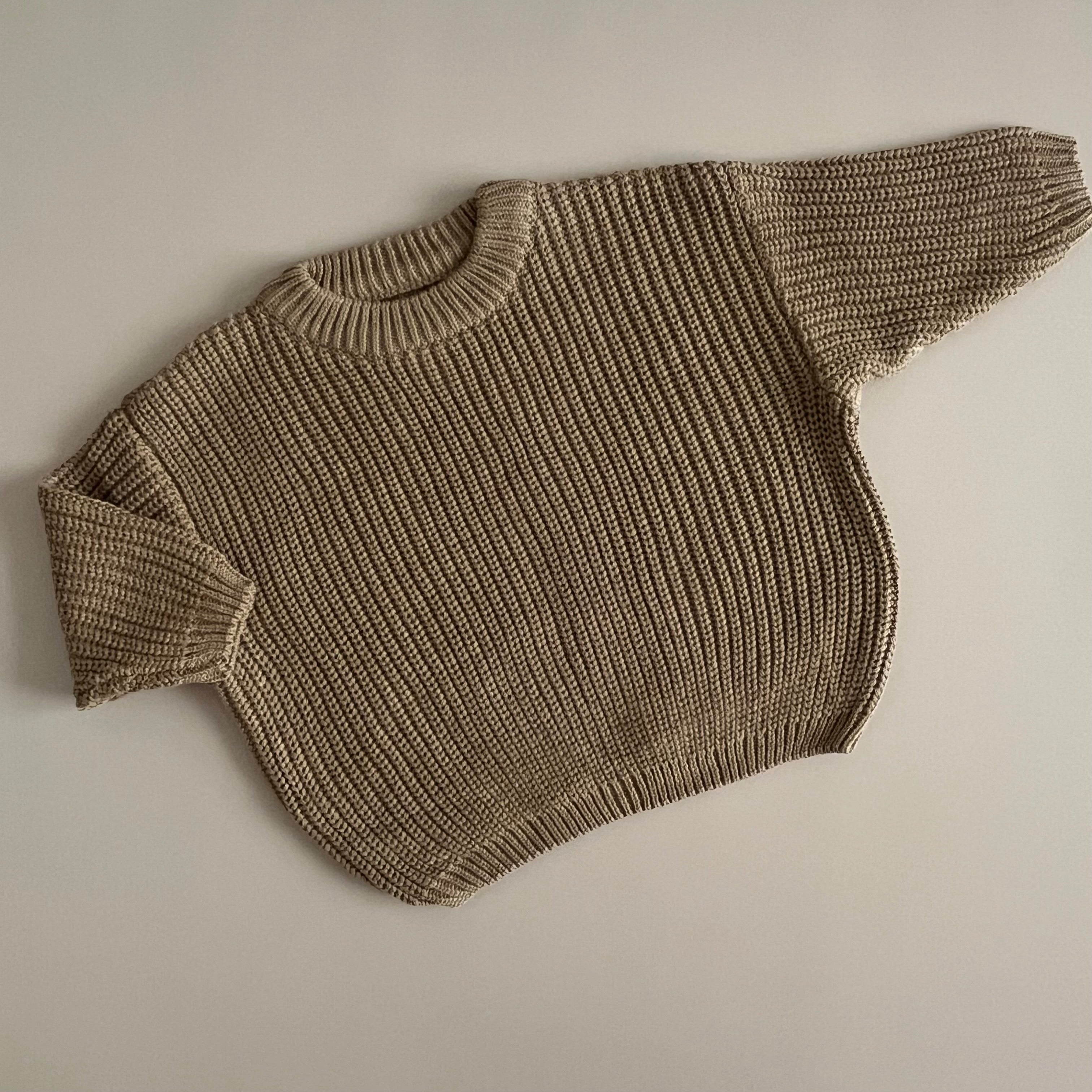 Strickpullover | Mokka