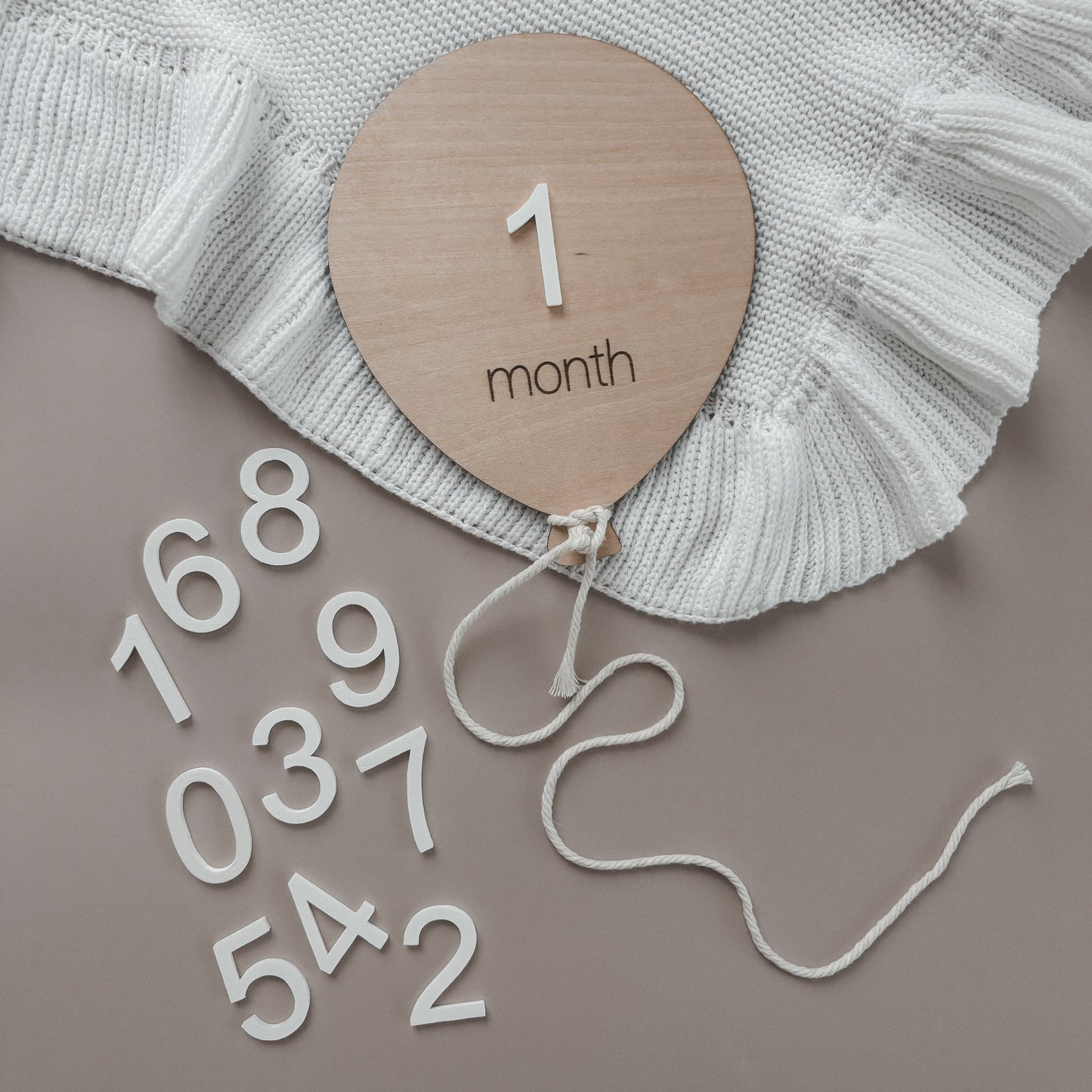 Luftballon-Meilenstein