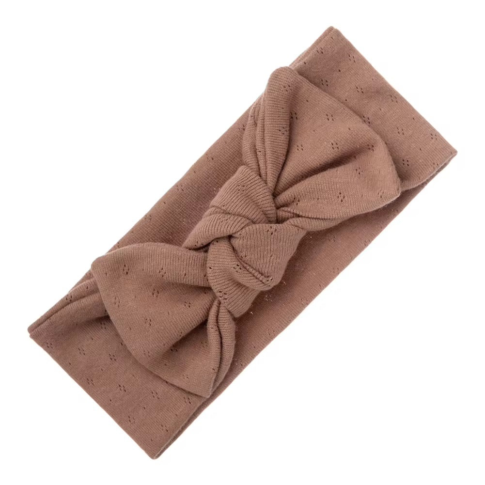 Haarband mit Pointelle-Details | 4 Farben