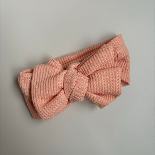 Haarband Waffelmuster | Apricot