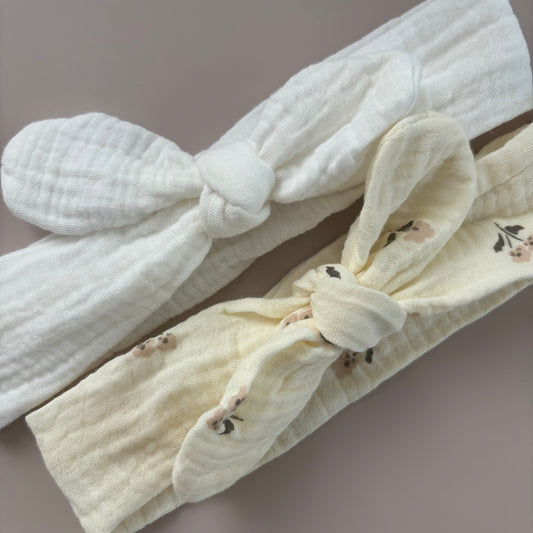 Haarband mit Schleife | 2 Farben