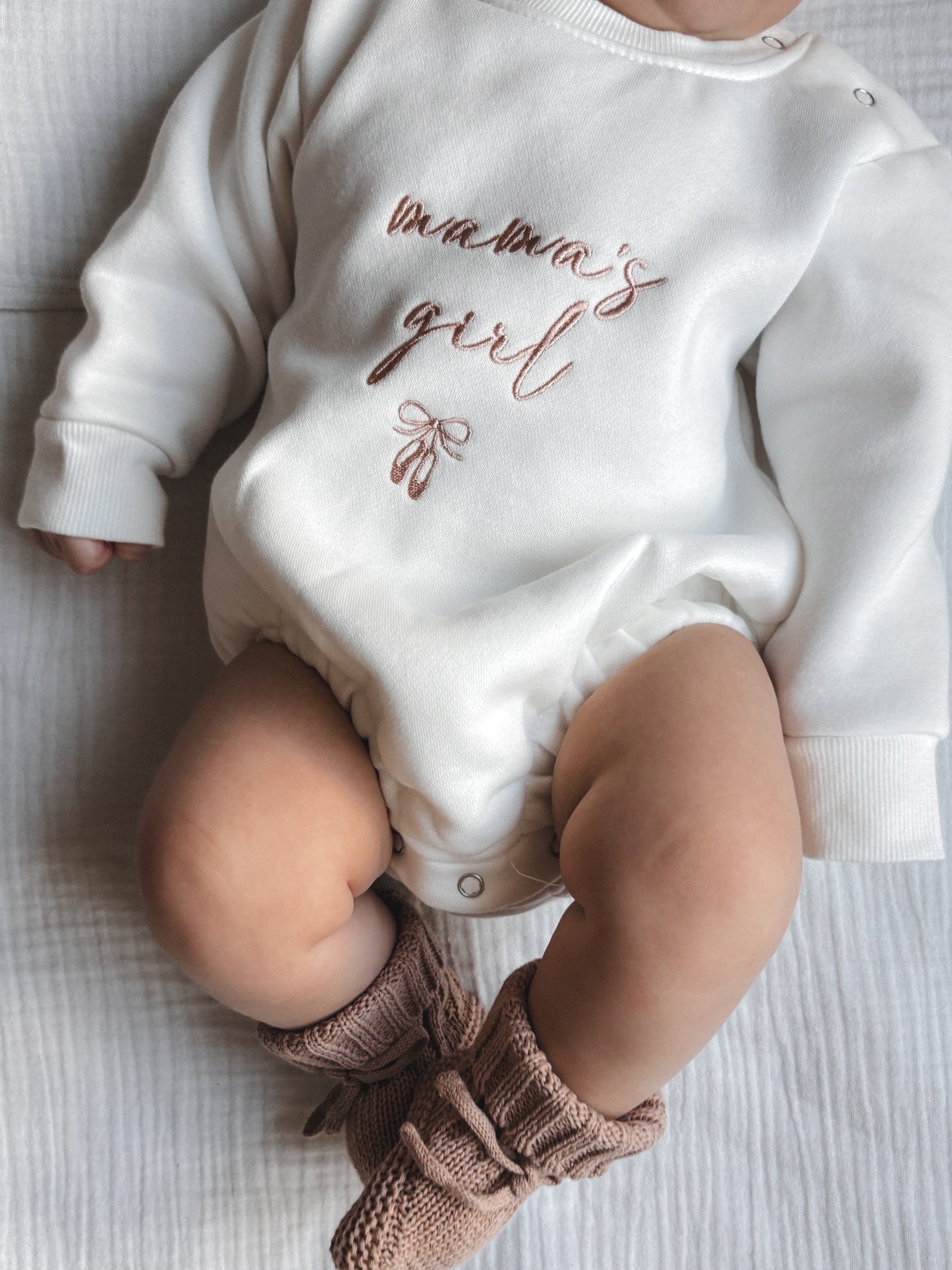 Baumwoll-Strampler | Weiß