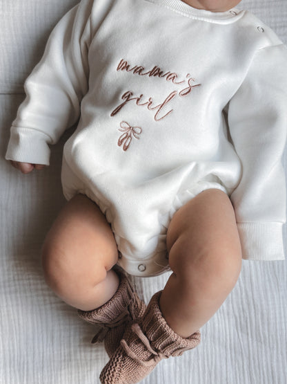 Baumwoll-Strampler | Weiß