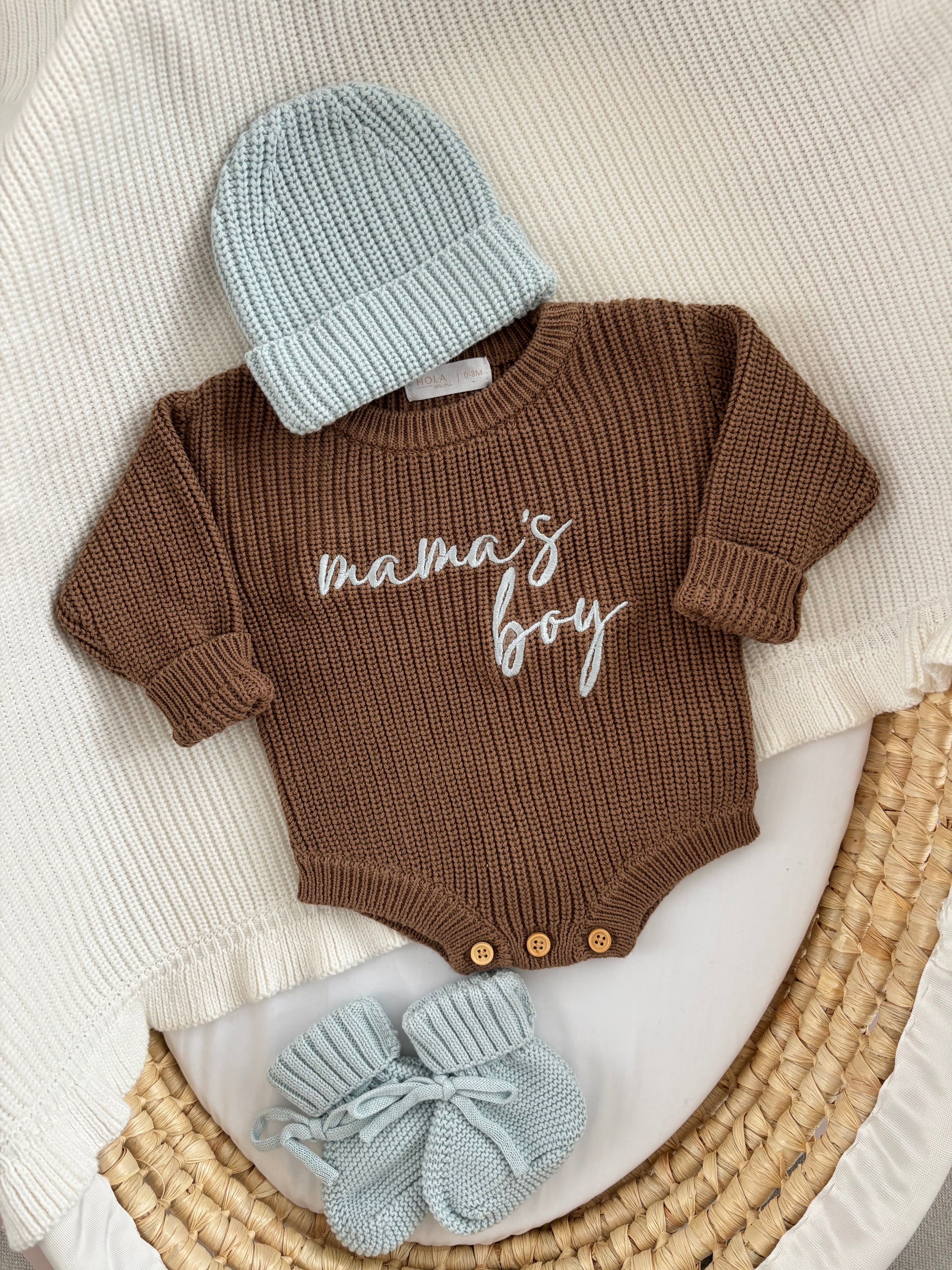Strampler in Teddybraun | Mamas Boy