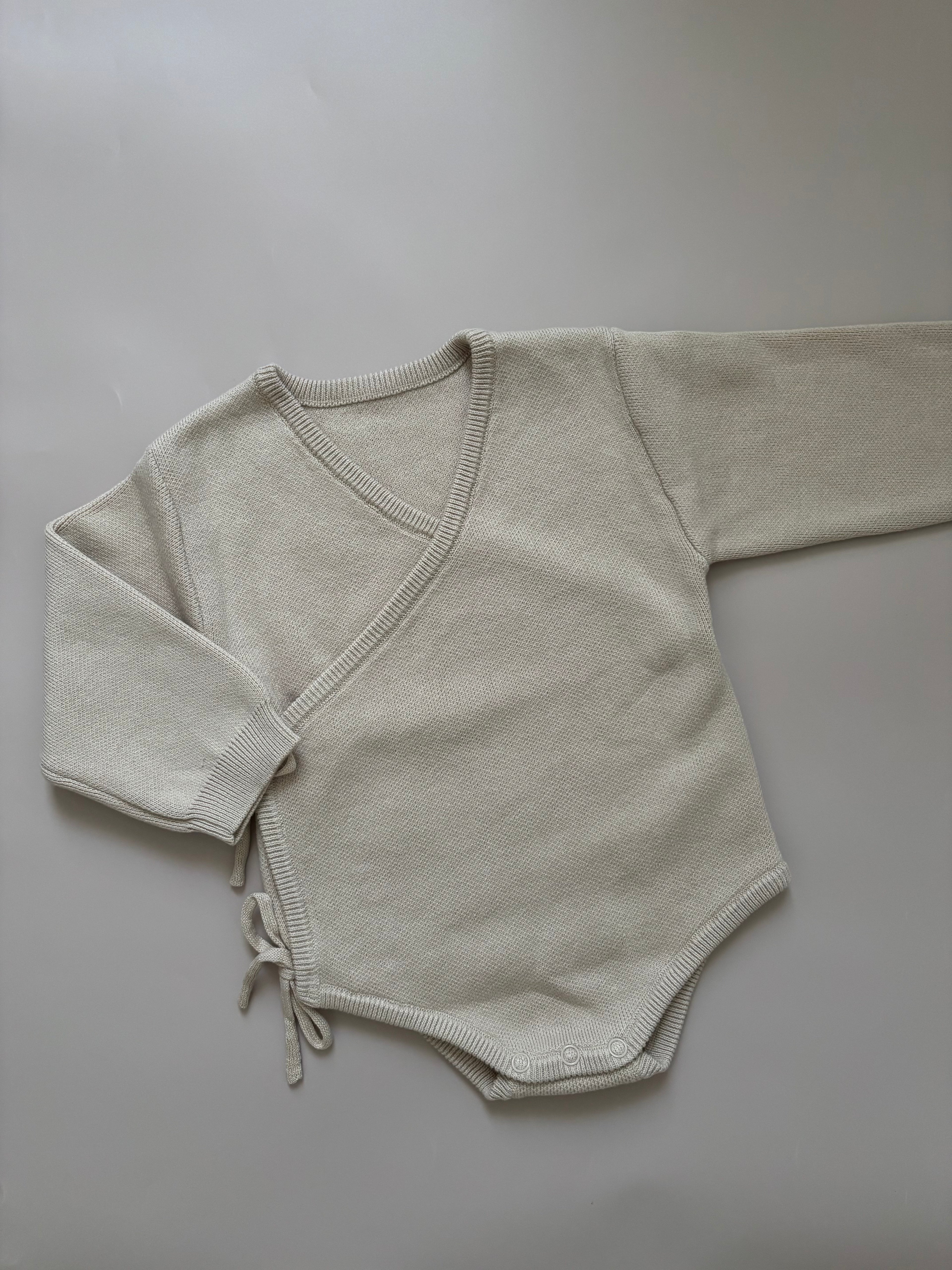 Kimono-Strampler | Beige