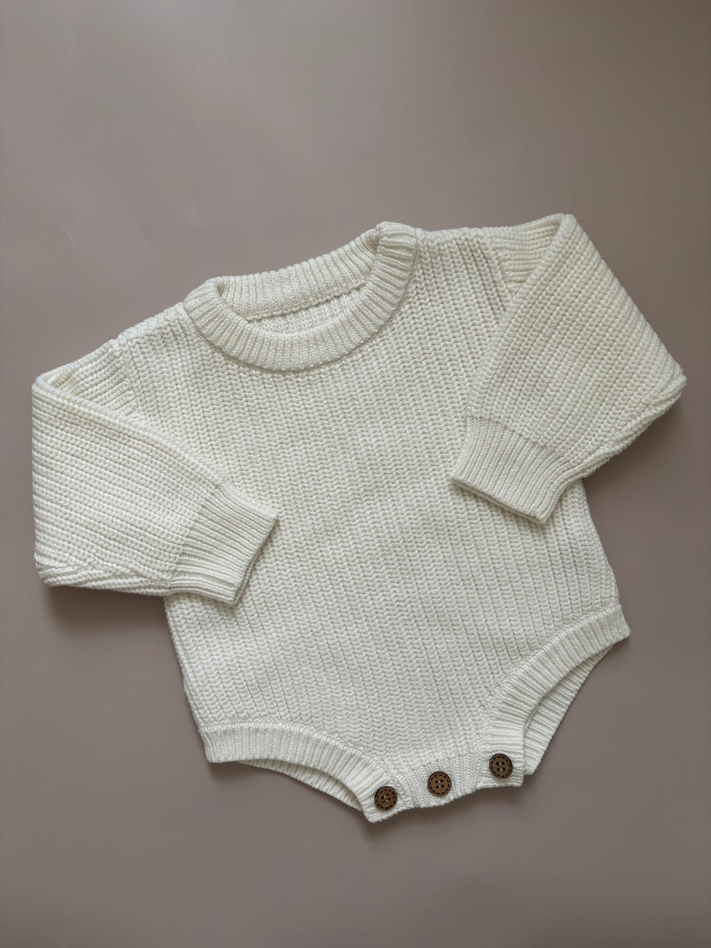 Strickstrampler | Weiß