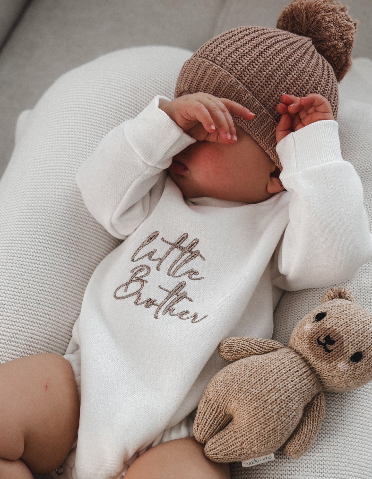 Baumwoll-Strampler | Weiß