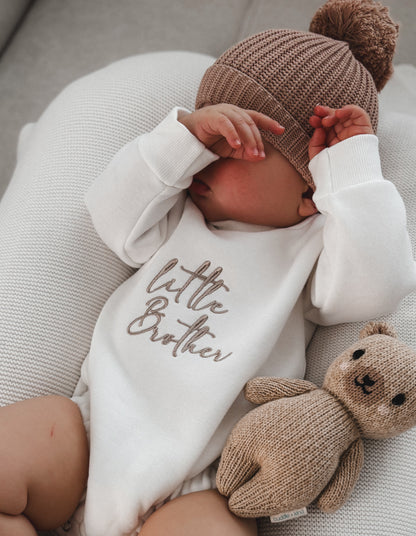 Baumwoll-Strampler | Weiß