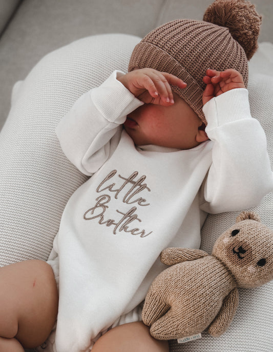 Baumwoll-Strampler | Weiß