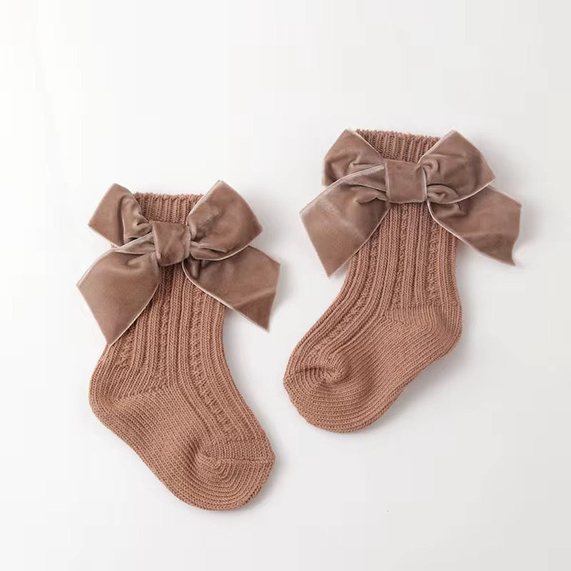 Stricksöckchen | Braun