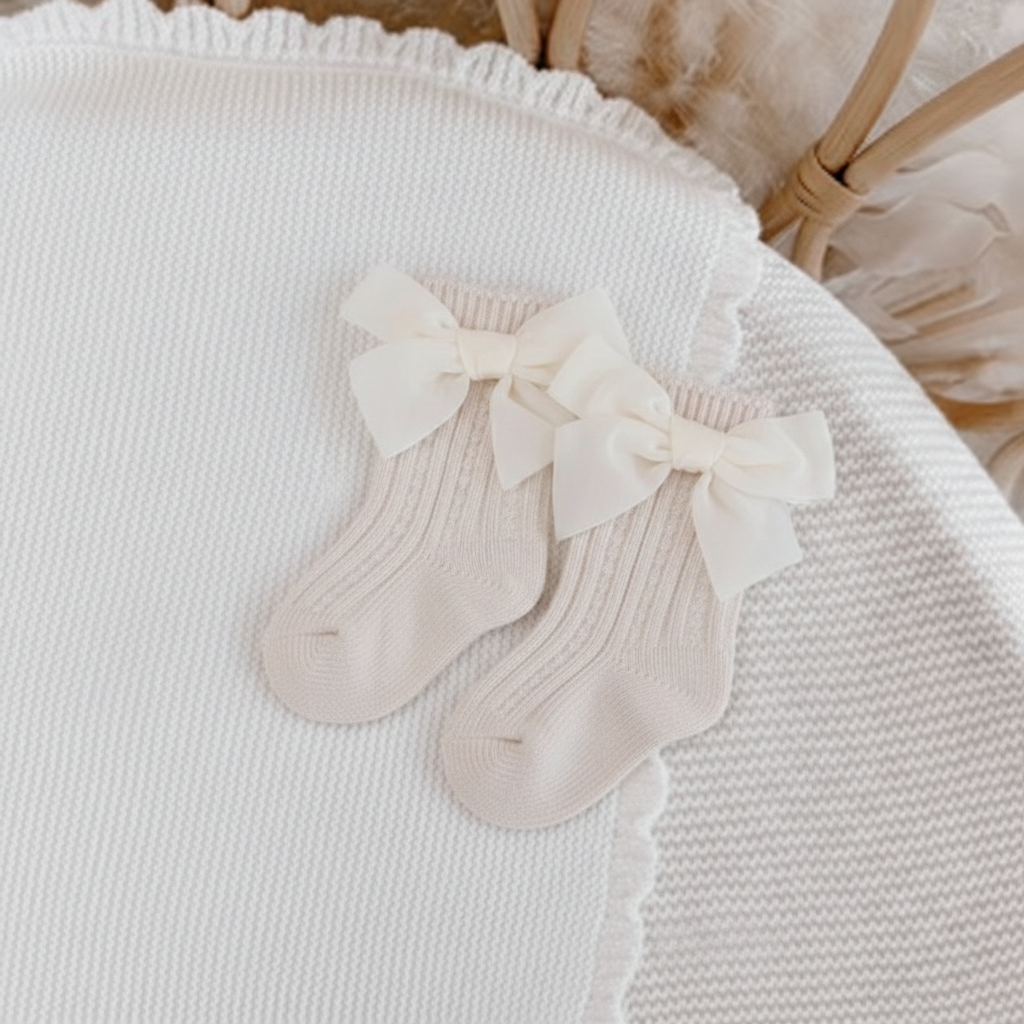 Stricksöckchen | Creme