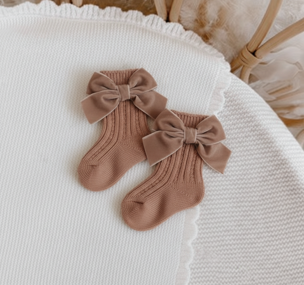 Stricksöckchen | Braun