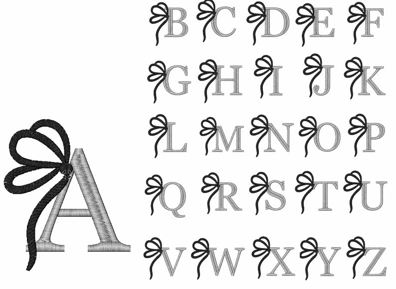 Anfangsbuchstabe mit Schleife II
