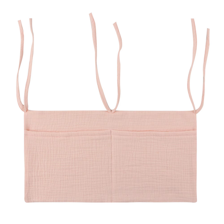 Babybett-Organizer inkl. Stickerei | 8 Farben