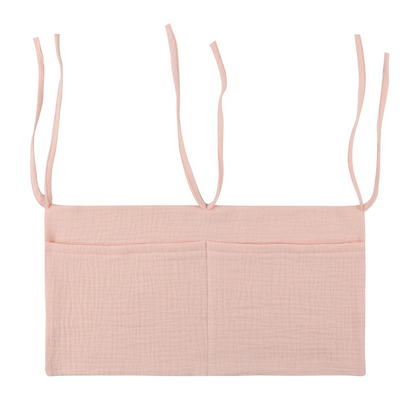 Babybett-Organizer inkl. Stickerei | 8 Farben