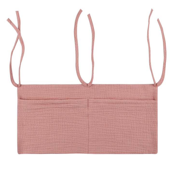 Babybett-Organizer inkl. Stickerei | 8 Farben